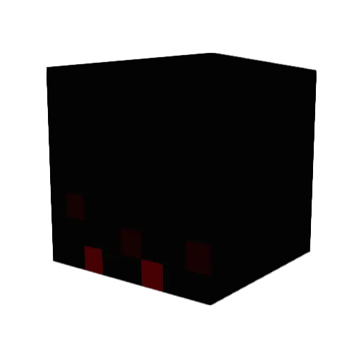 olivana Minecraft avatar head, 3D render