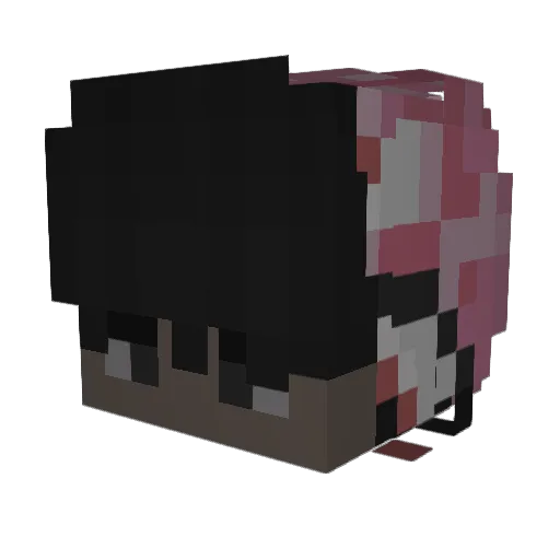 olivanderx Minecraft avatar head, 3D render
