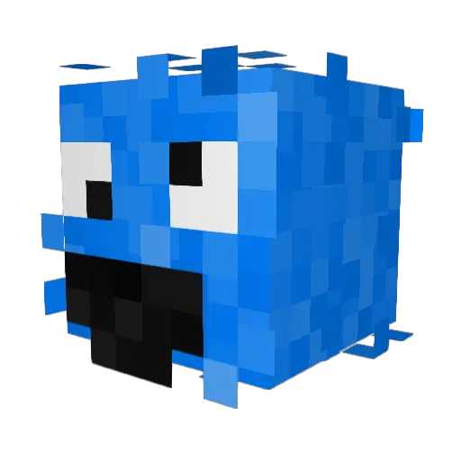olive8274 Minecraft avatar head, 3D render