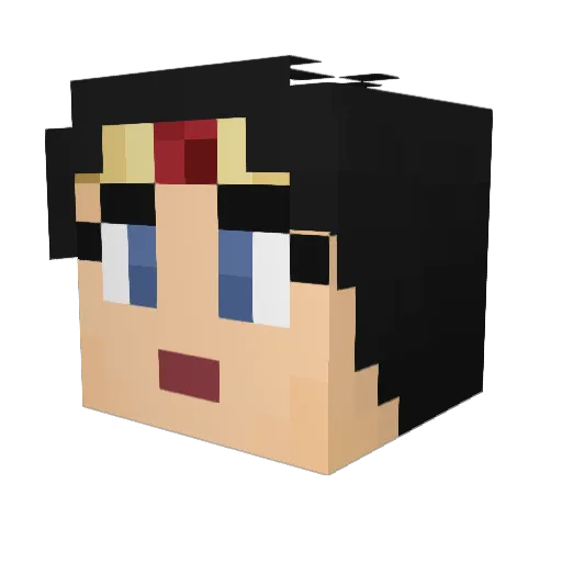olivejuice420 Minecraft avatar head, 3D render