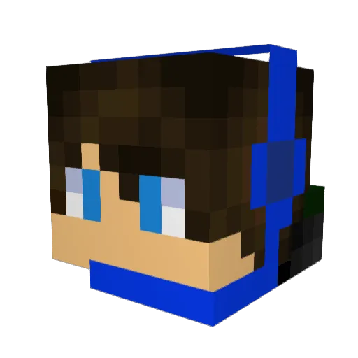 oliveman_2000 Minecraft avatar head, 3D render