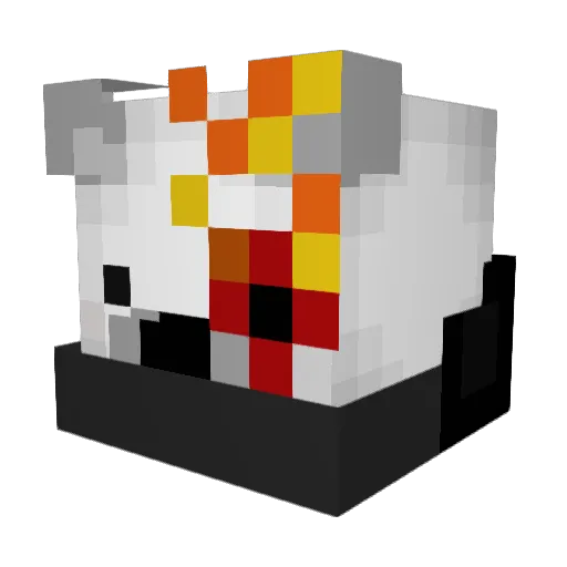 oliveoil2002 Minecraft avatar head, 3D render