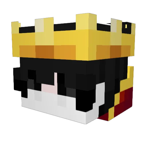 oliver1210 Minecraft avatar head, 3D render