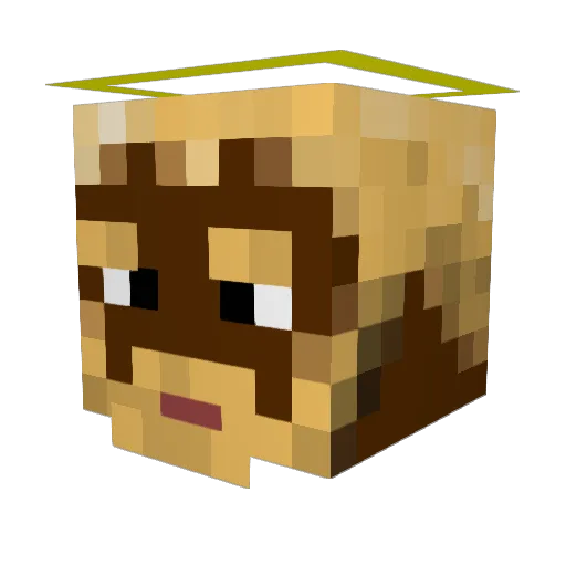 oliver397 Minecraft avatar head, 3D render