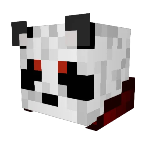 oliver8282 Minecraft avatar head, 3D render