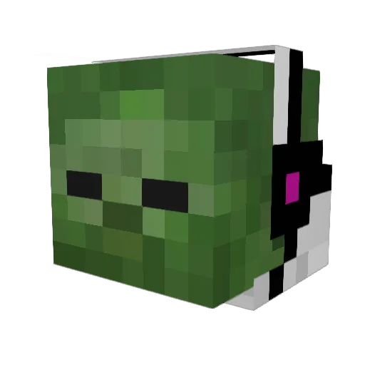 oliver8687 Minecraft avatar head, 3D render