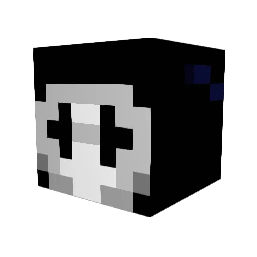 oliver9887 Minecraft avatar head, 3D render