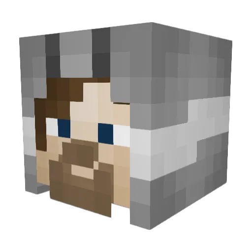 oliver_deadite Minecraft avatar head, 3D render