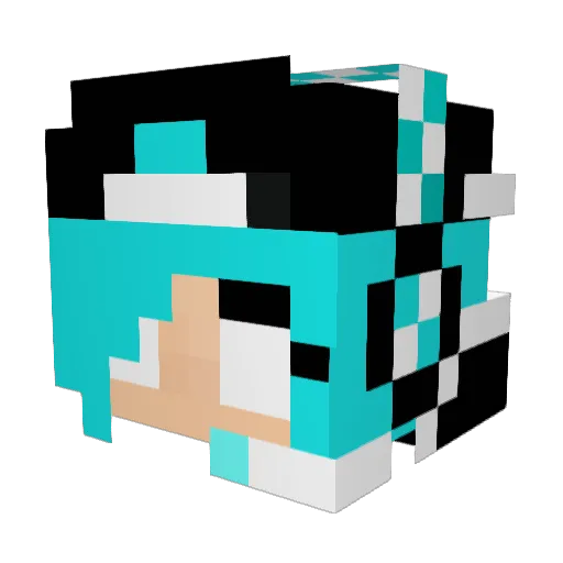 oliveremily03 Minecraft avatar head, 3D render