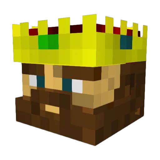 oliverstan21 Minecraft avatar head, 3D render