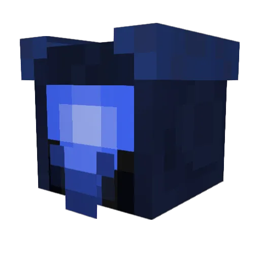 oliverwelch Minecraft avatar head, 3D render
