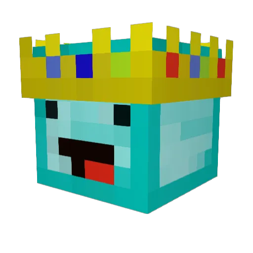 olivewillow Minecraft avatar head, 3D render