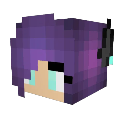 olivia33333 Minecraft avatar head, 3D render