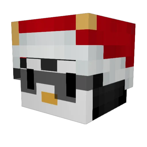 olivia_rin Minecraft avatar head, 3D render