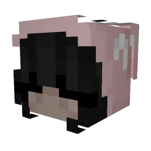 oliviaa_morgan Minecraft avatar head, 3D render