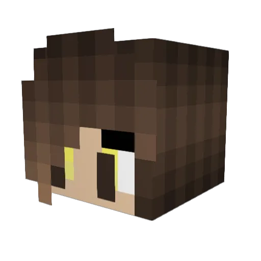 oliviaruth06 Minecraft avatar head, 3D render
