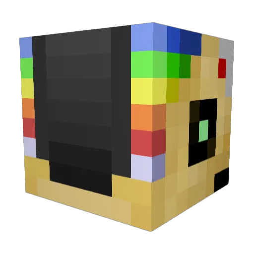 olivier_j Minecraft avatar head, 3D render