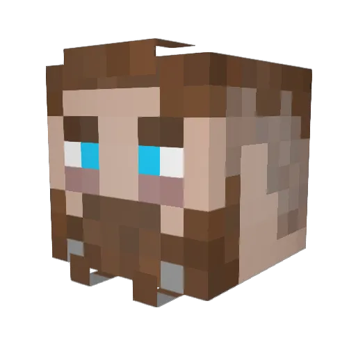 olivierbl123 Minecraft avatar head, 3D render
