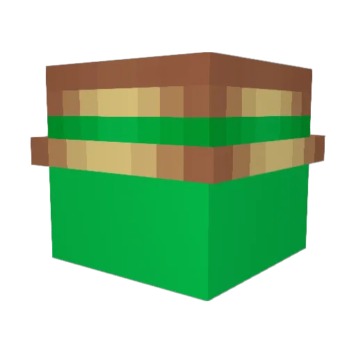 olivierboys Minecraft avatar head, 3D render