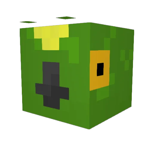 olivrrrrr Minecraft avatar head, 3D render