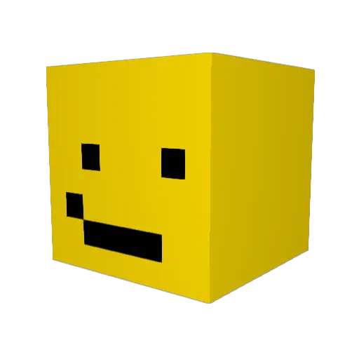 olixd1332 Minecraft avatar head, 3D render