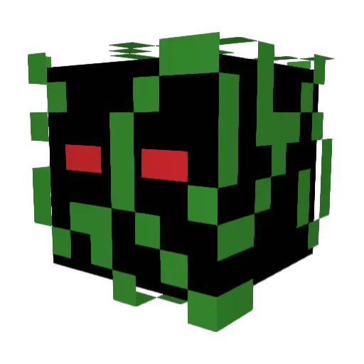 ollasz Minecraft avatar head, 3D render
