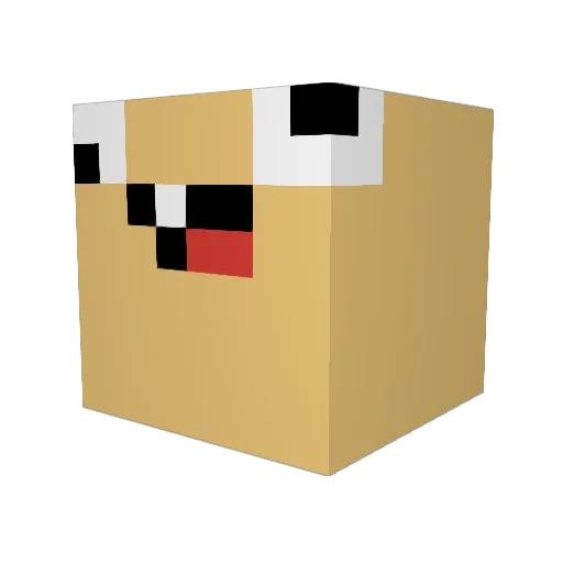 ollebulle2011 Minecraft avatar head, 3D render