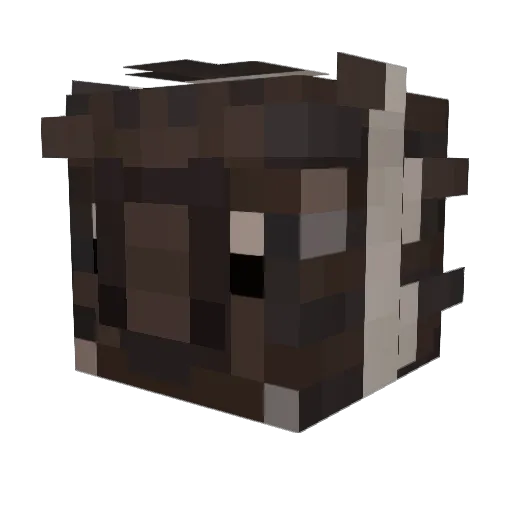 ollie332 Minecraft avatar head, 3D render