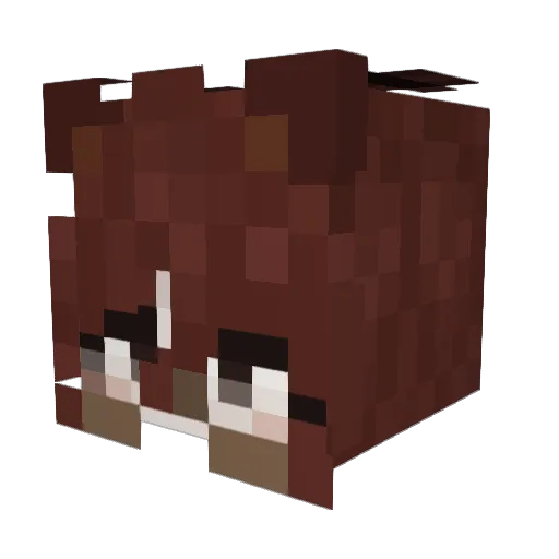 ollie_snugbug Minecraft avatar head, 3D render