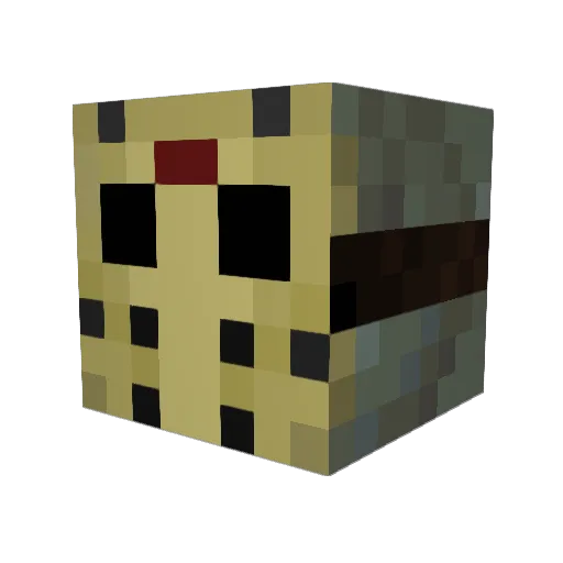 olliemx Minecraft avatar head, 3D render