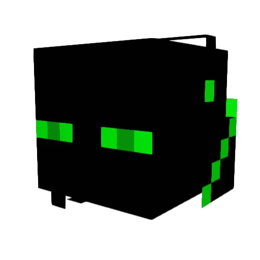ollievg Minecraft avatar head, 3D render