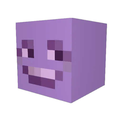 ollivaka Minecraft avatar head, 3D render