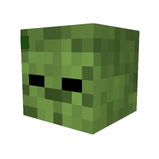 ollyjayninja Minecraft avatar head, 3D render