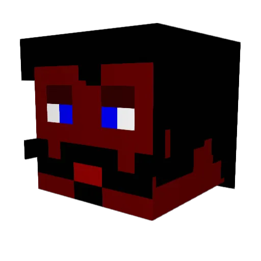 olminho88 Minecraft avatar head, 3D render