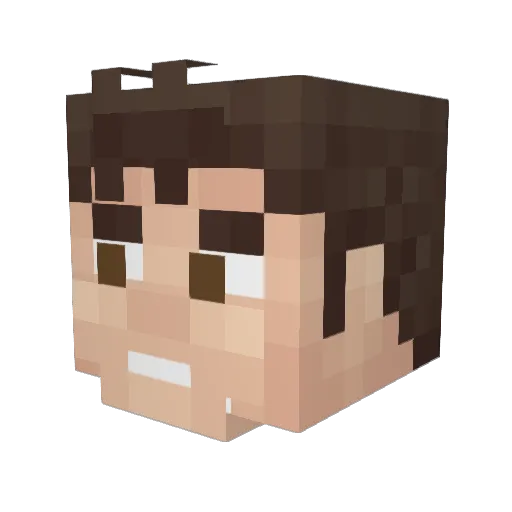 olorin416 Minecraft avatar head, 3D render