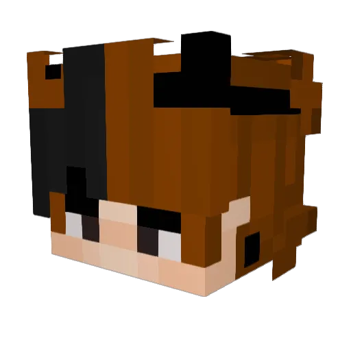 oloslaw__ Minecraft avatar head, 3D render