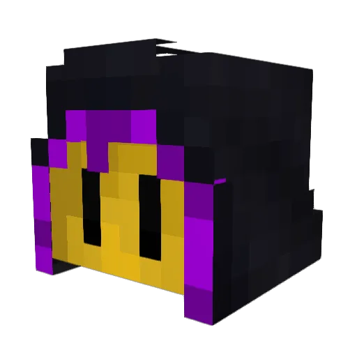 olrak1232 Minecraft avatar head, 3D render
