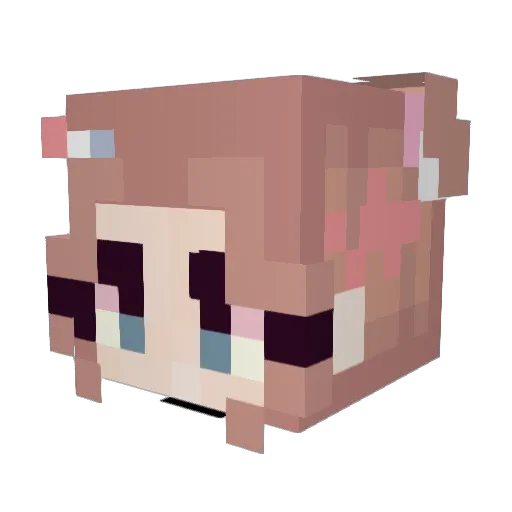 ols69 Minecraft avatar head, 3D render