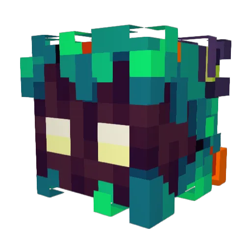 olsonCO Minecraft avatar head, 3D render