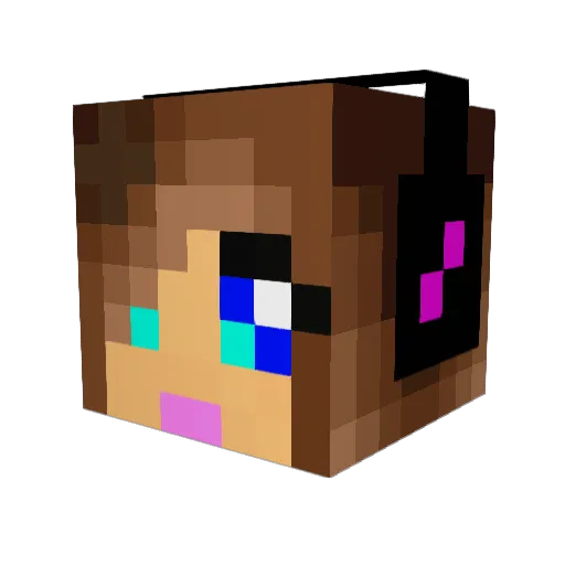 olstadn95 Minecraft avatar head, 3D render
