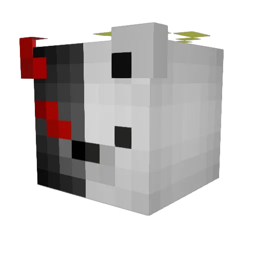 olter269 Minecraft avatar head, 3D render
