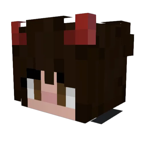 olympico116 Minecraft avatar head, 3D render