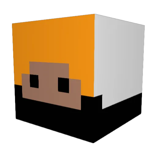 olympus1294 Minecraft avatar head, 3D render