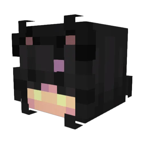 olyo28 Minecraft avatar head, 3D render