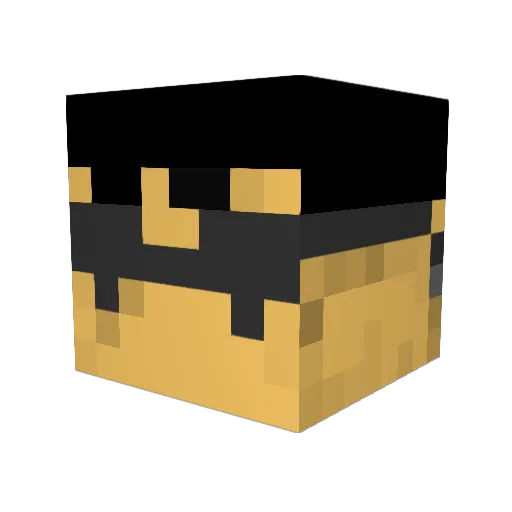 omar1966 Minecraft avatar head, 3D render