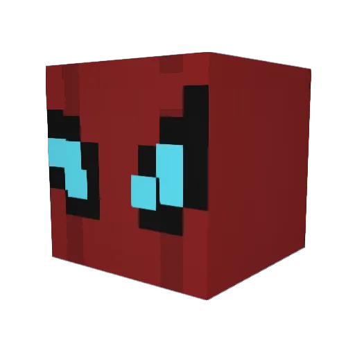 omaralumar Minecraft avatar head, 3D render