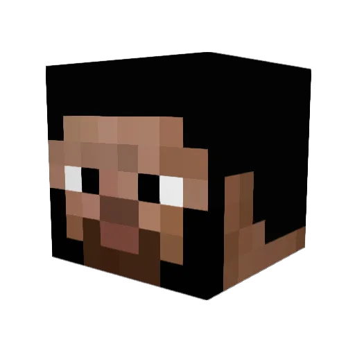omargamez123 Minecraft avatar head, 3D render