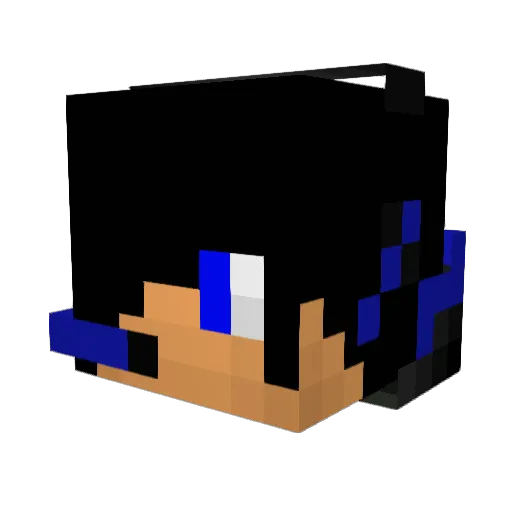 omargaymer789 Minecraft avatar head, 3D render