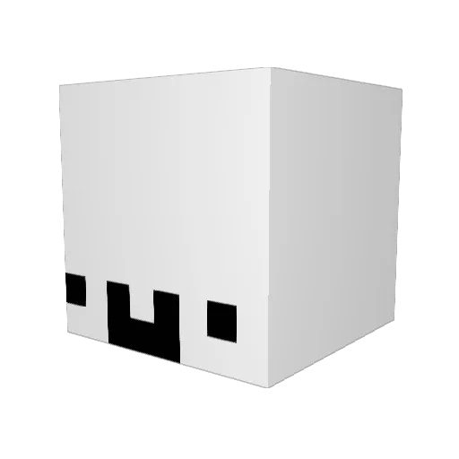 omarshiver Minecraft avatar head, 3D render