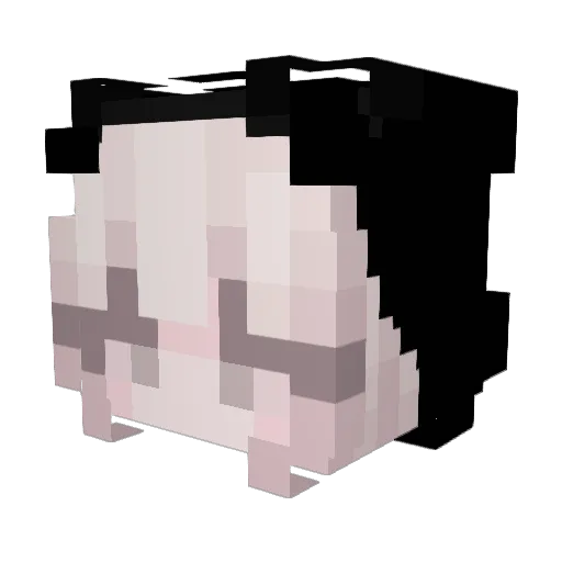 omega_rf Minecraft avatar head, 3D render